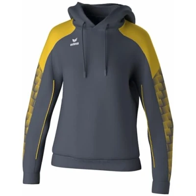 Afbeelding van Erima Evo Star Sweatshirt Met Capuchon Dames Grijs / Geel Maat: 34