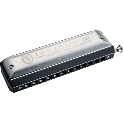 Afbeelding van Hohner Discovery 48 C Chromatische mondharmonica Goede starters