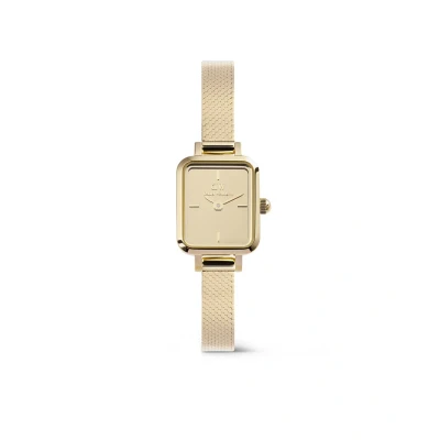 Afbeelding van Daniel Wellington Quadro MINI Reflection Horloge, Maat: One Size, Gold