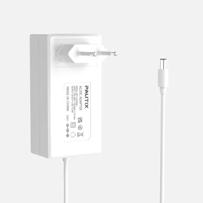 Afbeelding van PAUTIX Ledstrip EU stekker DC24V 3A voeding voor ledstrips, AC 100 240 netadapter led driver, 72 W maximale stekkervoeding (wit)