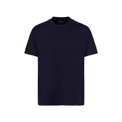 Afbeelding van Seidensticker Regular Tshirt basic, Heren, Maat: Medium, Dark blue