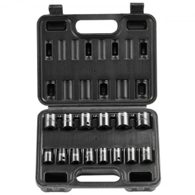 Afbeelding van VEVOR slagmoersleuteldoppenset 3/8 inch 14 delige doppen