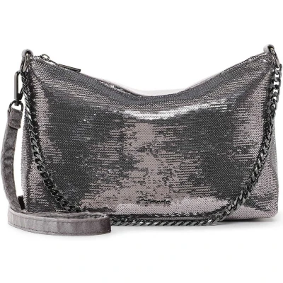 Afbeelding van Tamaris Marniq Handtas, Dames, Maat: One Size, Darksilver