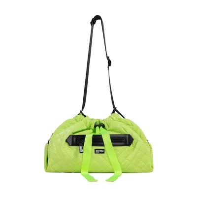Afbeelding van myMo ATHLSR Sporttas neongroen / zwart wit