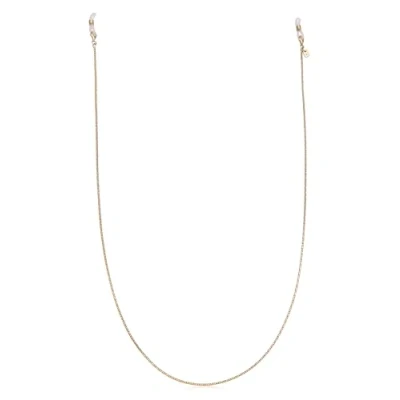 Afbeelding van Kuzzoi Heren Sieradenboxen Brillenketting Koordketting met Elastiek 925 Sterling Zilver Zomer / Strand 70 cm