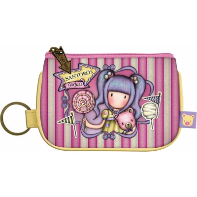 Afbeelding van Portemonnee Sleutelhanger Gorjuss First prize Lila (12.4 x 1 8.5 cm)