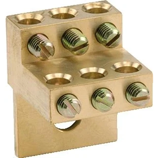 Afbeelding van Eaton aansluitblok 6x16mm2 voor aansluitvlag met m8 1014946