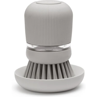 Afbeelding van SinkSide Afwasborstel met Zeepreservoir Mid Grey