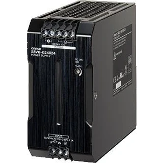 Afbeelding van Omron voeding s8vk g 24 vdc 10 a 240 w din rail 100 vac primair gesloten behuizing schroefaansluiting s8vkg24024
