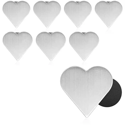 Afbeelding van COM FOUR® 8x tafelkleedgewichten van roestvrij staal magnetische tafelkleedclip ca. 45g