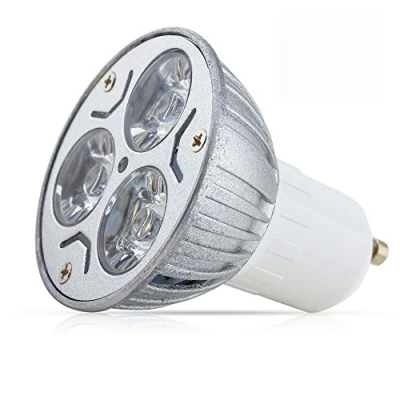 Afbeelding van 1 stuk GU10 3W LED lamp 3x 1W AC 85 265V koud wit 6000K