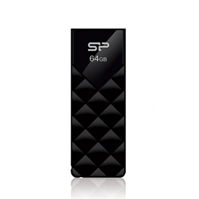Afbeelding van Silicon Power SP064GBUF2U03V1K 64GB geheugenstick USB 2.0 zwart