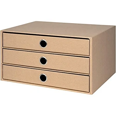 Afbeelding van Soho BUREAU ORGANIZER OPBERGBOX KRAFT 343 x 250 185 mm