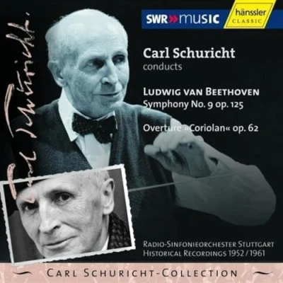 Afbeelding van Radio Sinfonie Orchester Stuttgart, Carl Schuricht Beethoven: Symphony No.9/Overture Coriolan (CD)