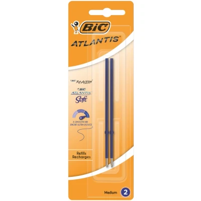 Afbeelding van Balpenvulling BIC Reaction Blauw Medium Per 2 stuks