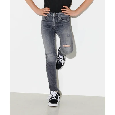 Afbeelding van KIDS ONLY Jeans Zip in de kleur: Grijs en maat: 134