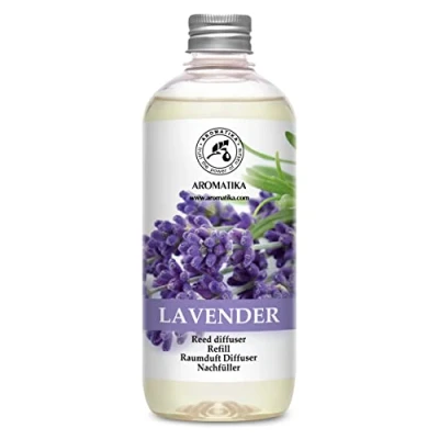 Afbeelding van Navulling Geurstokjes Lavendel 500ml Intensieve Verse Langdurige en Frisse Geur Verdampingsduur van 50 Weken Aromatherapie Diffuser Luchtverfrisser Huisparfum Geurolie Hergebruik Geurverspreider Aromatika.