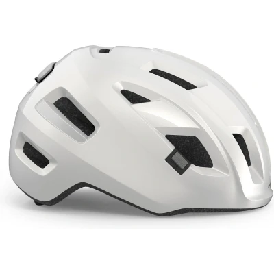 Afbeelding van MET E Mob MIPS Fietshelm Mannen &amp; Vrouwen Bike Volwassenen Maat S (52 56cm) NTA8776 White