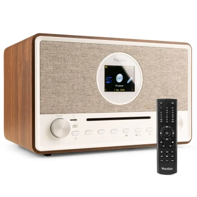Afbeelding van Audizio Lucca stereo DAB radio met cd speler, internetradio, Bluetooth