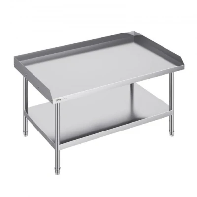 Afbeelding van VEVOR werktafel keukentafel voorbereidingstafel commercieel 762x1219x660mm
