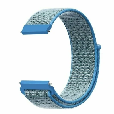 Afbeelding van Garmin Venu / Sq Sq2 2 plus Sport Loop nylon bandje Blauw