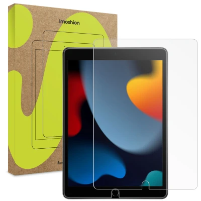 Afbeelding van screenprotector Apple iPad 10.2 (2021): iMoshion Gehard glas tablet