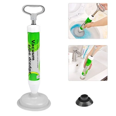 Afbeelding van TIMESETL Zuigbel, afvoerreiniger, hogedruk afvoerpomp, toiletpot met 2 zuignappen (groot en klein), reinigingspomp voor toilet, badkuip, wastafel, douche, bad