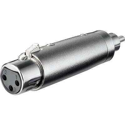 Afbeelding van XLR (v) RCA (m) adapter