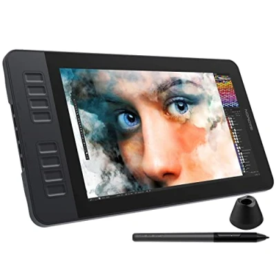 Afbeelding van GAOMON PD1161 11,6 inch grafische tablet met HD scherm tekenmonitor voor beginners 8192 niveaus Passieve stylus en kantelfunctie, 8 snelkoppelingen, compatibel Mac Windows
