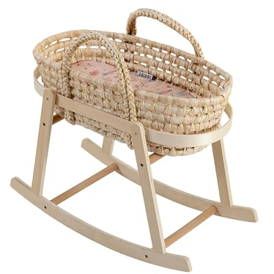 Afbeelding van howa ® poppenwieg mini flower s met uitneembare