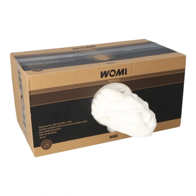 Afbeelding van Womi W660 Microvezeldoek Dispenser 50 Stuks