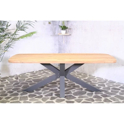 Afbeelding van Sensline Brighton Teak Tuintafel 220
