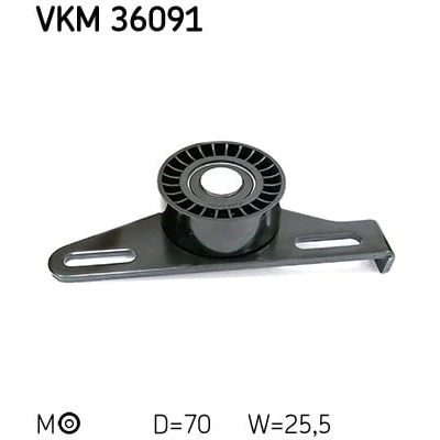 Afbeelding van Skf Spanrol (poly) V riem VKM 36091