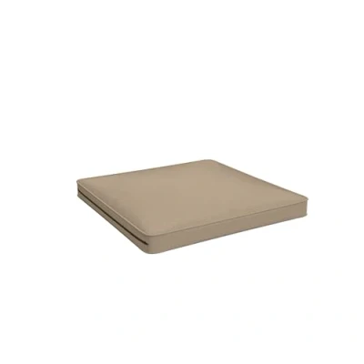 Afbeelding van POKAR Zitkussen Lounge Kussen Tuin voor Tuinmeubelen Loungemeubels 70x70x5 cm, Beige