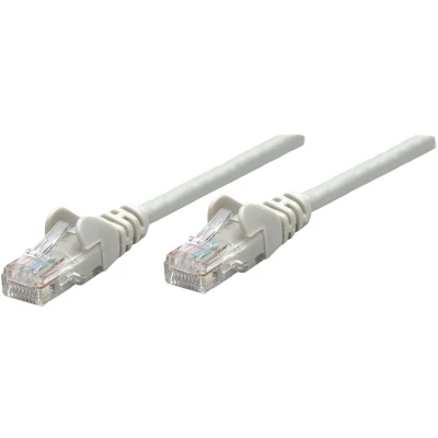 Afbeelding van Intellinet Netwerk Patchkabel, Cat5e, CCA, U/UTP, PVC, Vergulde Contacten, Snagless Cat6, S/FTP, Koper, LSOH 1.5 m Grijs