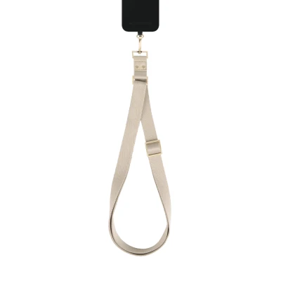 Afbeelding van iDeal of Sweden Webbing Phone Strap Beige