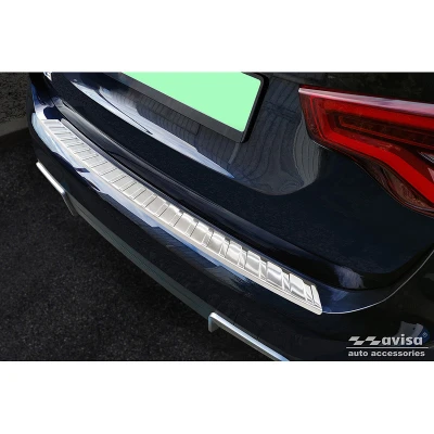 Afbeelding van Avisa RVS Achterbumperprotector passend voor BMW iX3 (G08) 2020 &#039;Ribs&#039;