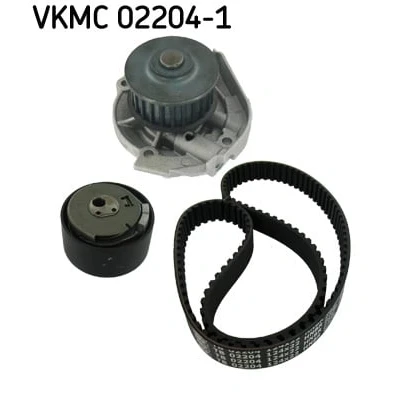 Afbeelding van Skf Distributieriem kit incl.waterpomp VKMC 02204 1