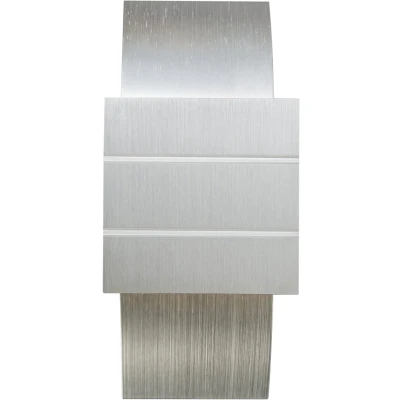 Afbeelding van QAZQA Moderne wandlamp aluminium Amy