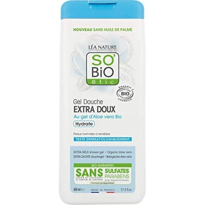 Afbeelding van SO&#039;BiO étic Super Zachte Douchegel met Aloë Vera 650 ml