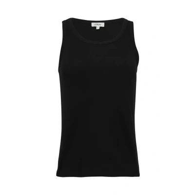 Afbeelding van s.Oliver Top, Dames, Maat: 40, Schwarz