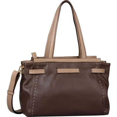 Afbeelding van Gabor Schoudertas Anna Zip Shopper Dark Brown Donkerbruin