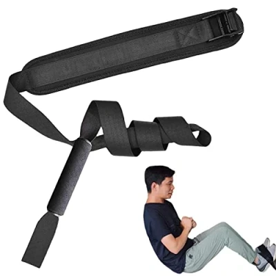 Afbeelding van Hamstring Curl Strap, verstelbare Strap Leg Assisted voor vrouwen en mannen, zeer stabiel ontwerp buikspiertraining kniepeescurls