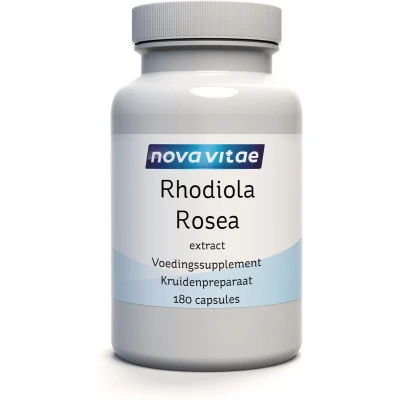 Afbeelding van Nova Vitae Rhodiola Rosea Extract Capsules 180st