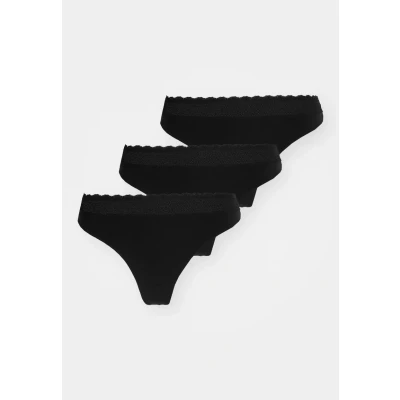 Afbeelding van Triumph FEEL OF Modal 3 PACK String, Dames, Maat: Medium, Black