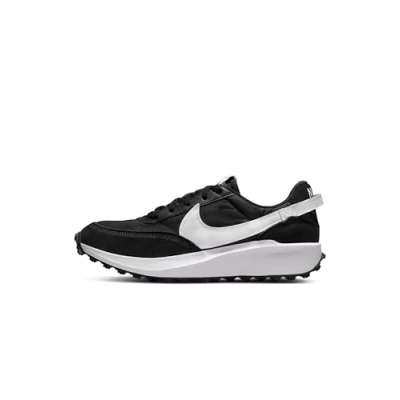 Afbeelding van Nike Sportswear Debut Sneakers laag, Heren, Maat: 44.5, Black/white/orange Leer en textiel