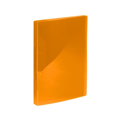 Afbeelding van Kangaro ringband A4 2 rings 16mm oranje transparant K 58190628