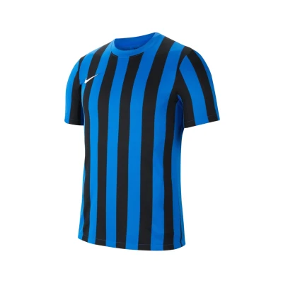 Afbeelding van Nike Heren Short Sleeve Top M Nk Df Strp Dvsn Iv Jsy Ss, Royal Blu/Nero/Bianco, CW3813 463,