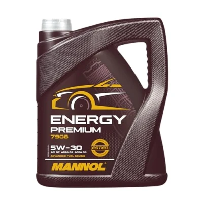 Afbeelding van MANNOL Energy Premium 5W 30 API SN/CF motorolie, 5 liter