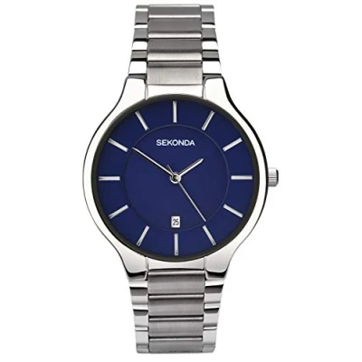 Afbeelding van Sekonda Herenhorloge SEK.1383 Metaal staal Zilverkleurig